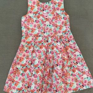 Janie and Jack Cream Sleeveless A-Line Sundress